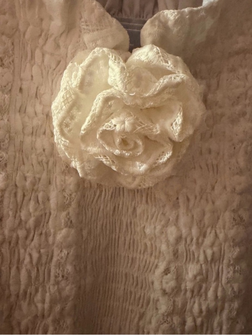 Hill House The Rosetta Nap Dress in White Broderie Voile - Picture 6 of 8
